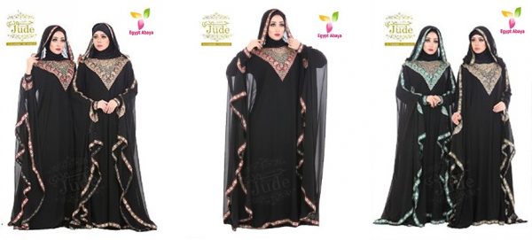 Hadeer Abaya - Black Abaya butterfly - Egypt Abaya