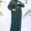 Cotton Abaya black - Home Isdal - Praying clothing - Image 6
