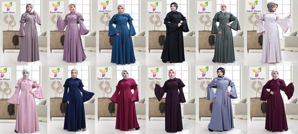 ِArwa Crochay Abaya - Colors Variety - Egypt Abaya
